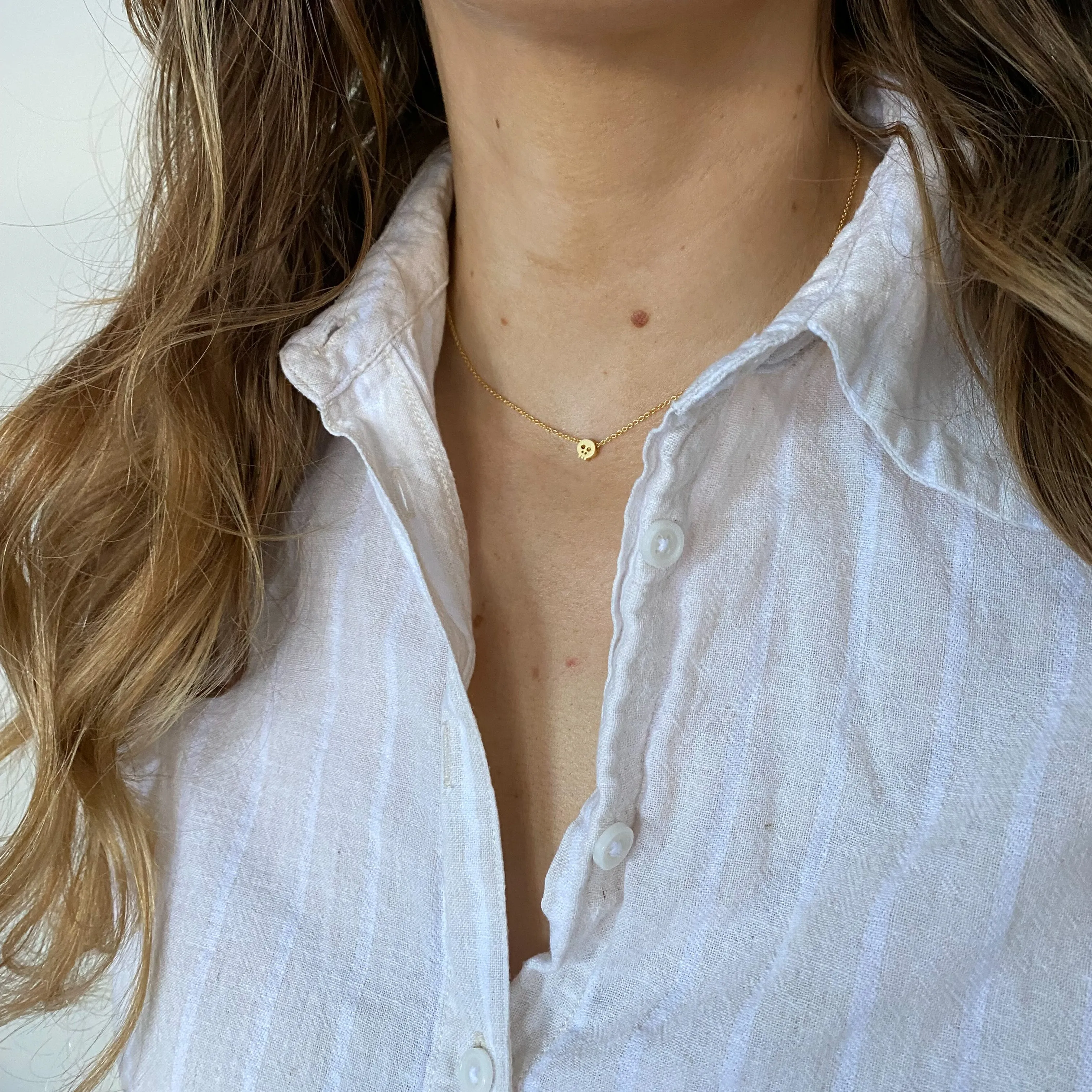Mini Skull Necklace