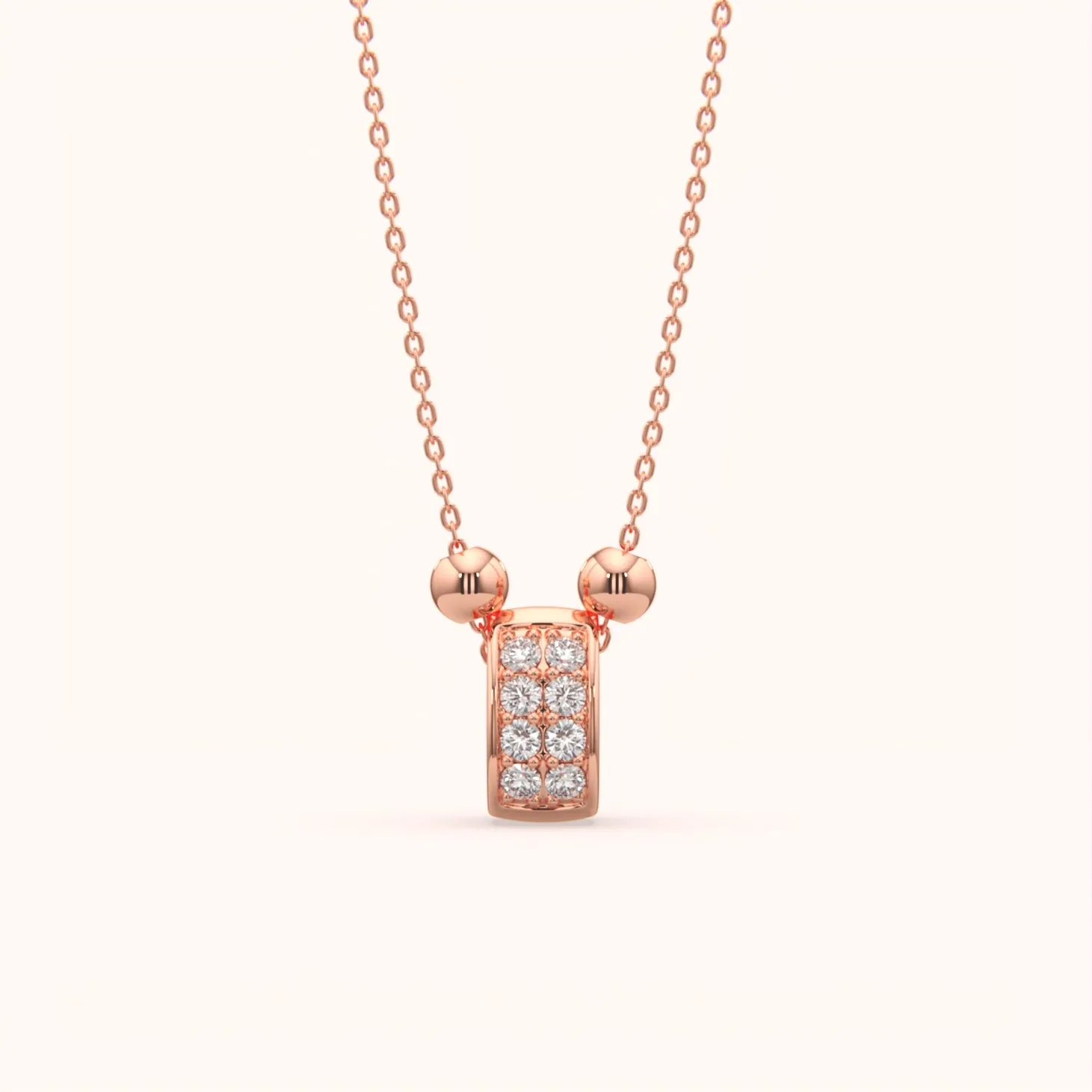 Minimalist Diamond Necklace