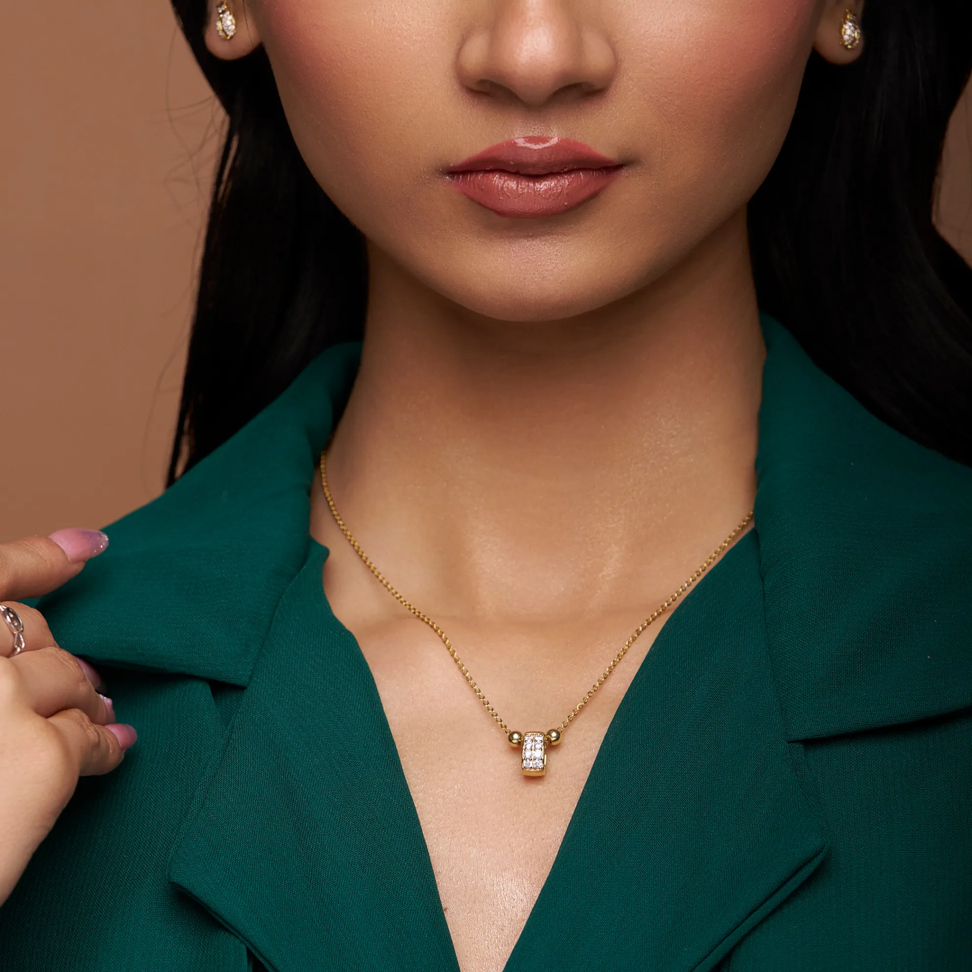 Minimalist Diamond Necklace