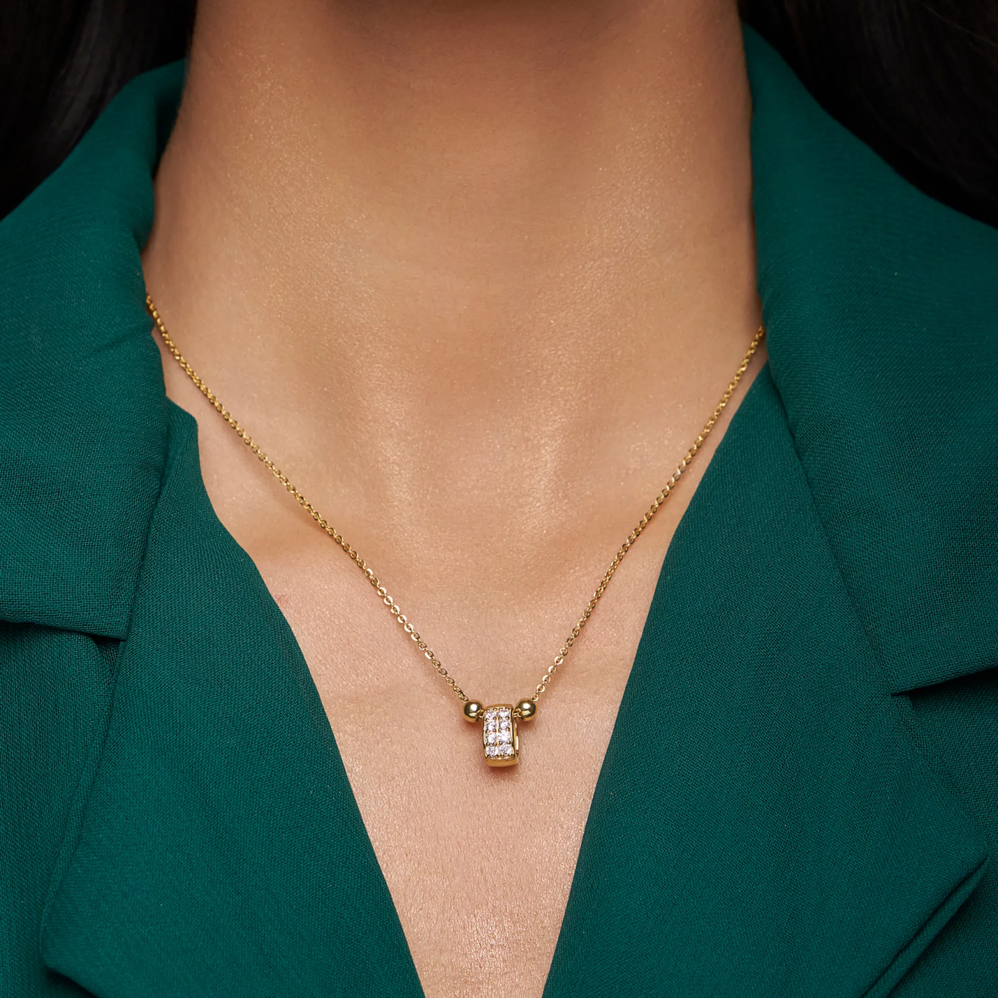 Minimalist Diamond Necklace