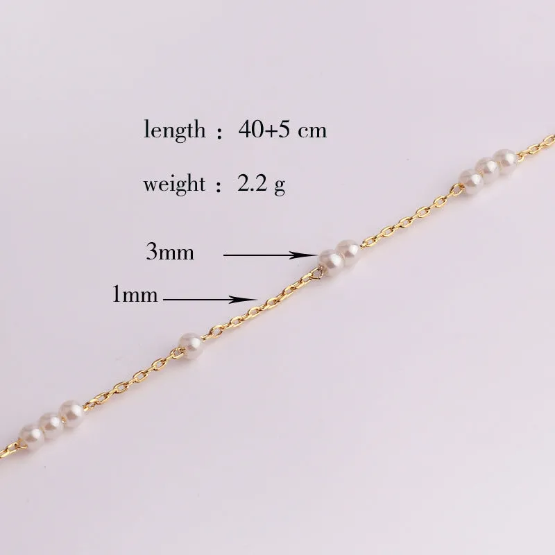 Minimalist Geometric Copper Electroplating Necklaces