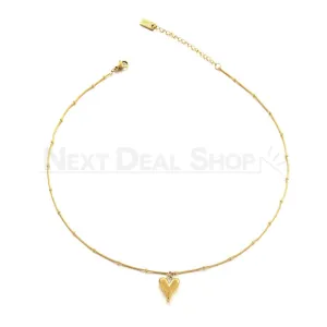 Minimalist Gold Plated Pendant Necklace