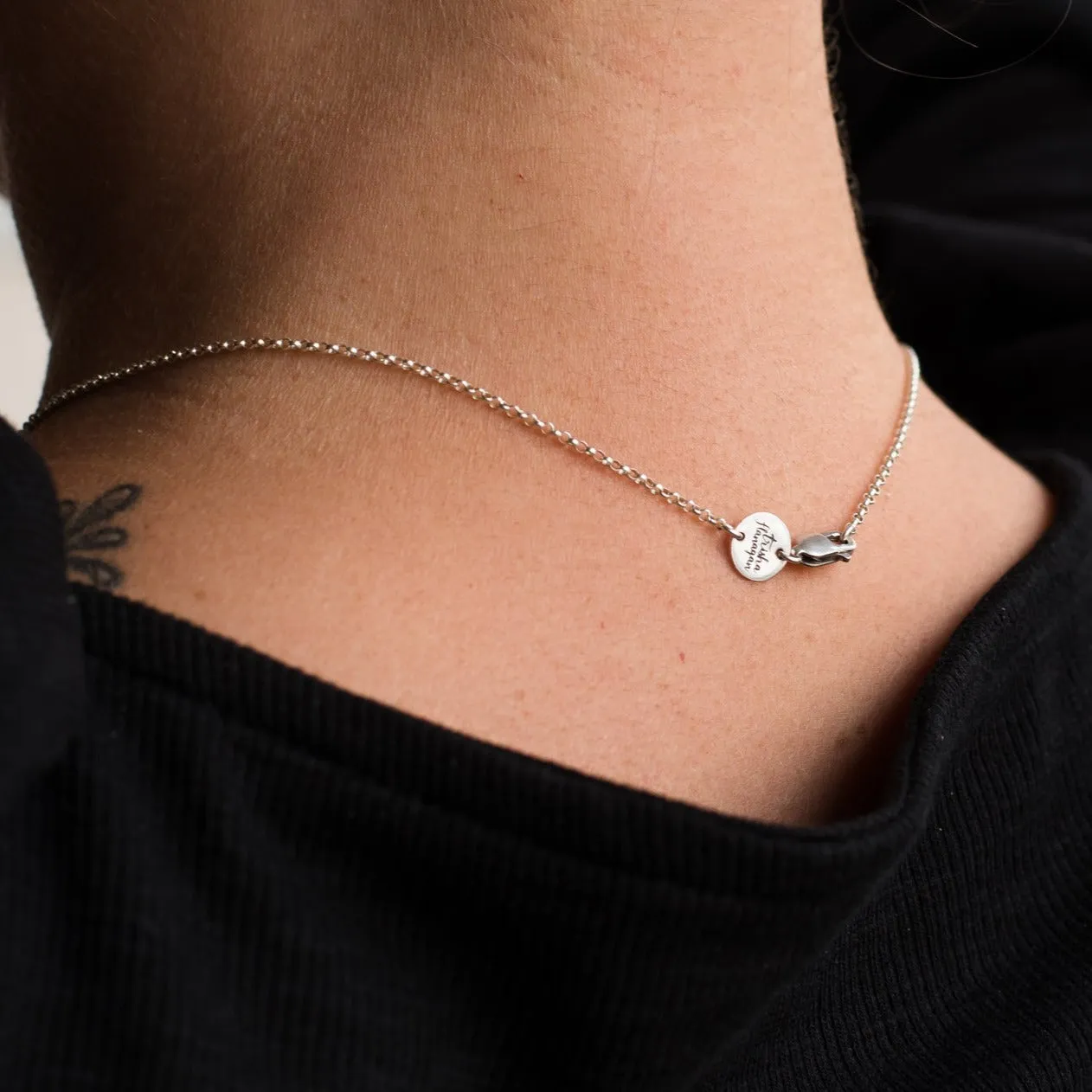 Minimalist Opal Pendant