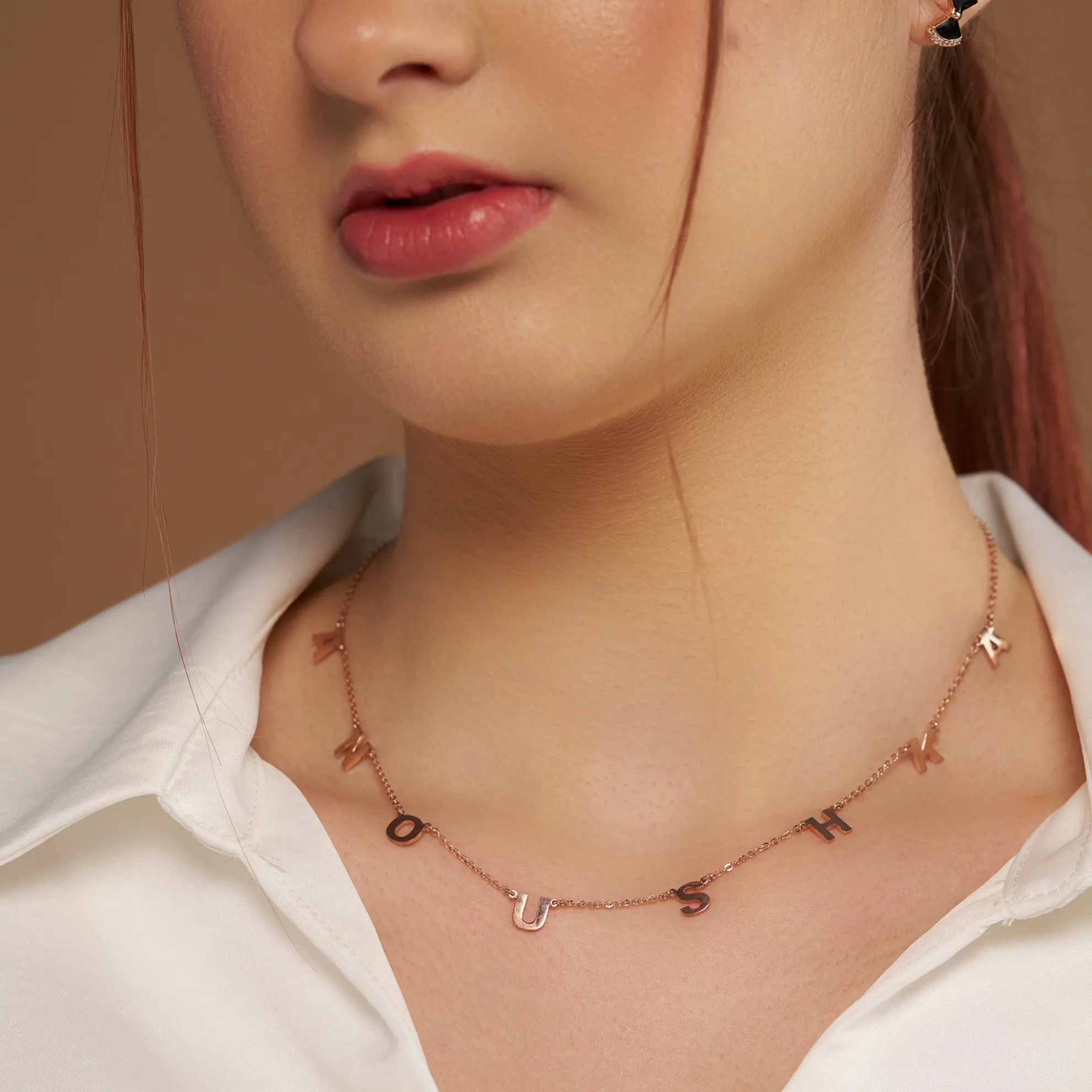 Minimalist Silver Name Necklace
