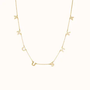 Minimalist Silver Name Necklace