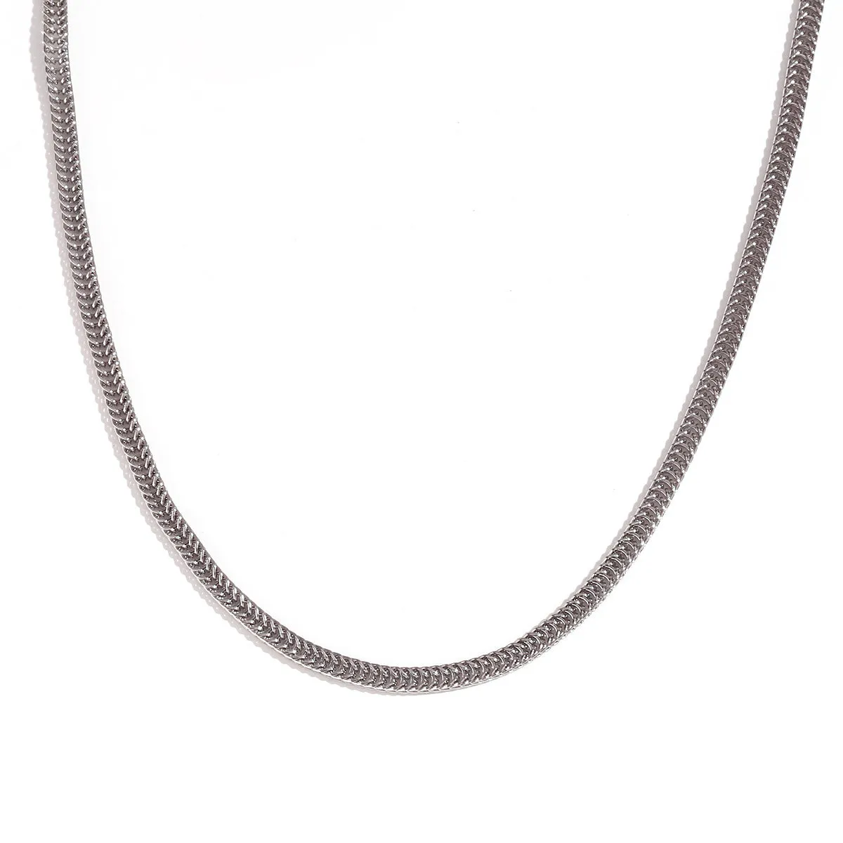 Minimalist Stripe Geometric Stainless Steel Electroplating Necklaces