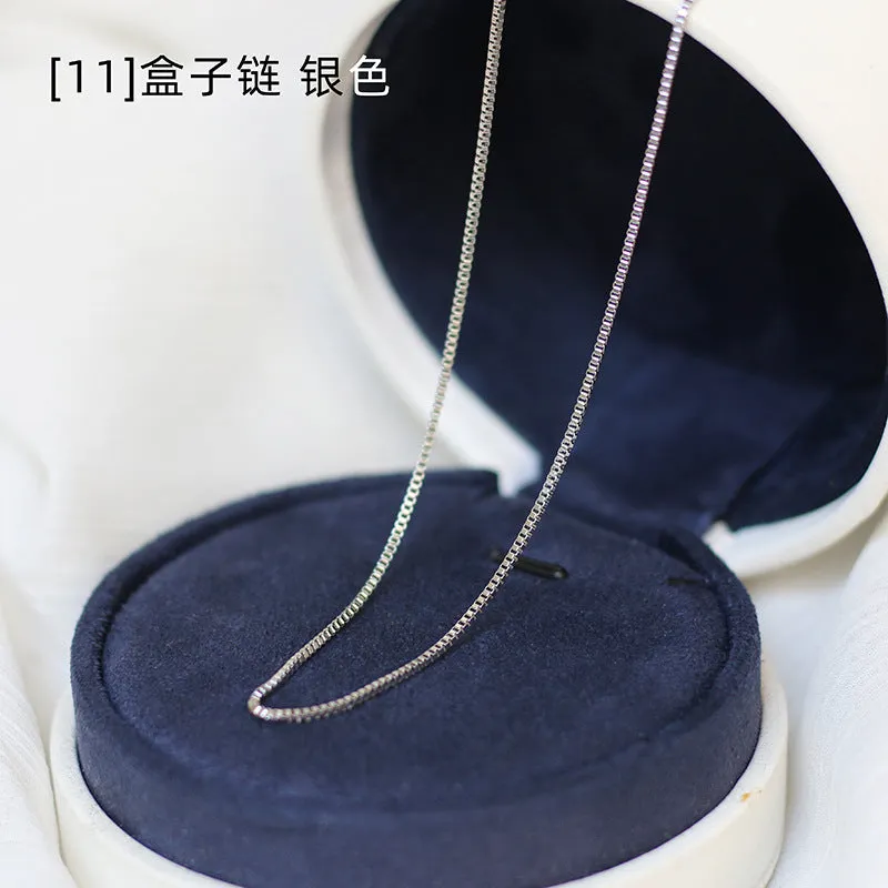 Minimalist Titanium Steel Necklaces