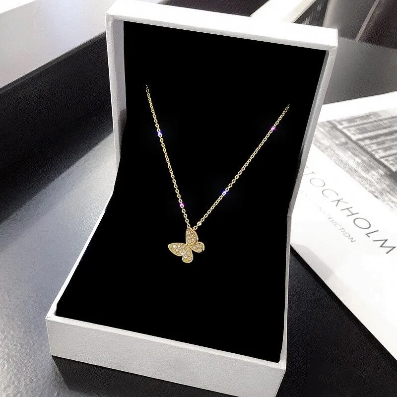 Minimalist V-Shaped Geometric Clavicle Chain Pendant Necklaces