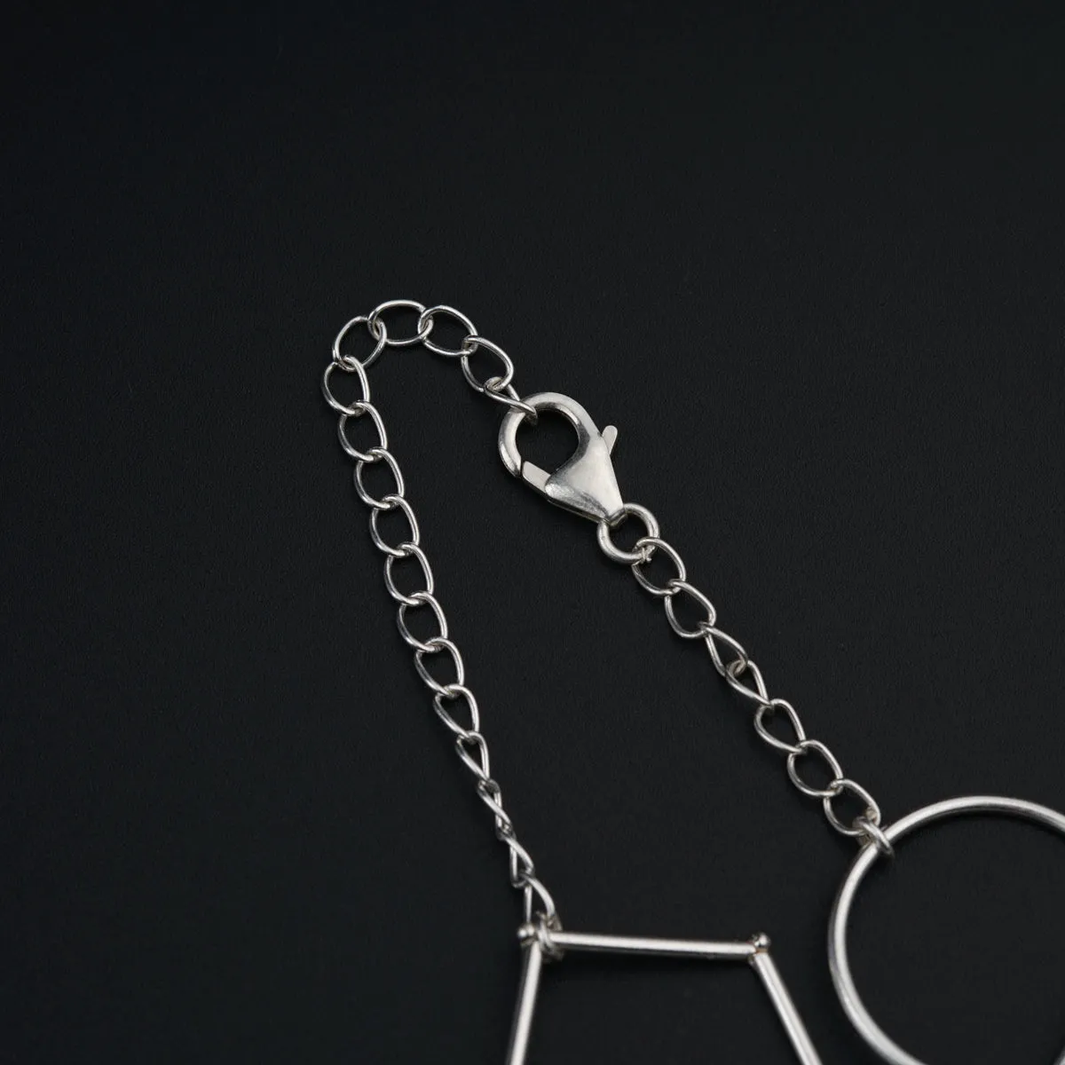 Multi-Shape Silver Necklace
