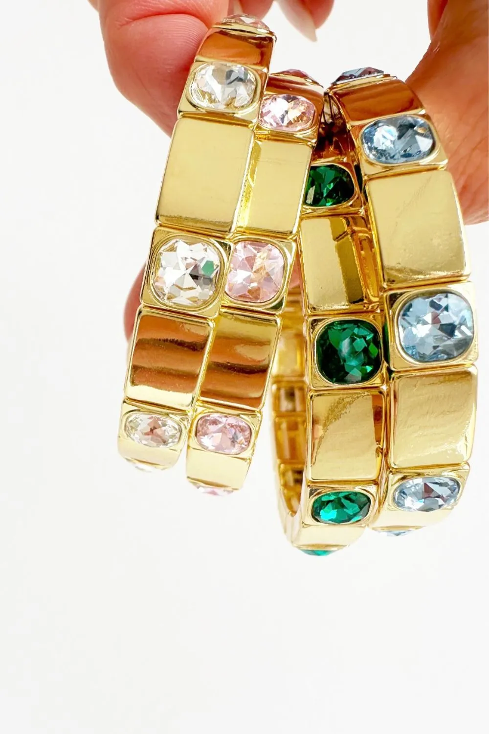 *NEW Queenie Bracelet gold/pale blue