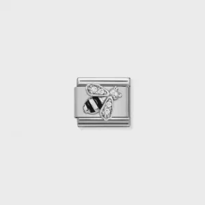 Nomination Composable Classic Charm - Silver CZ Bee