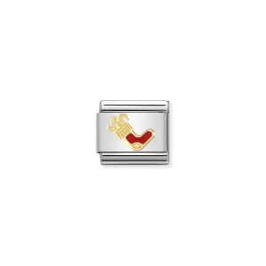 Nomination Composable Classic Gold Charm - Christmas Stocking