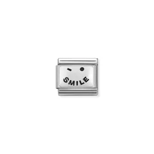 Nomination Composable Link Smile, Silver