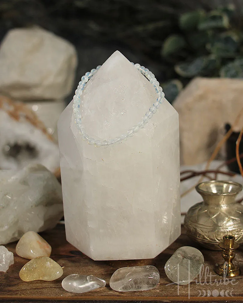 Opalite (Syn.) Gemstone Power Bracelet 4mm