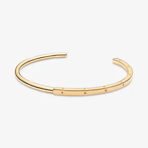 Pandora Gold Signature I-D Bangle