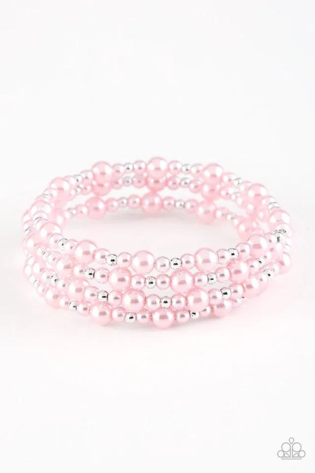 Paparazzi Bracelet ~ Classic Confidence - Pink