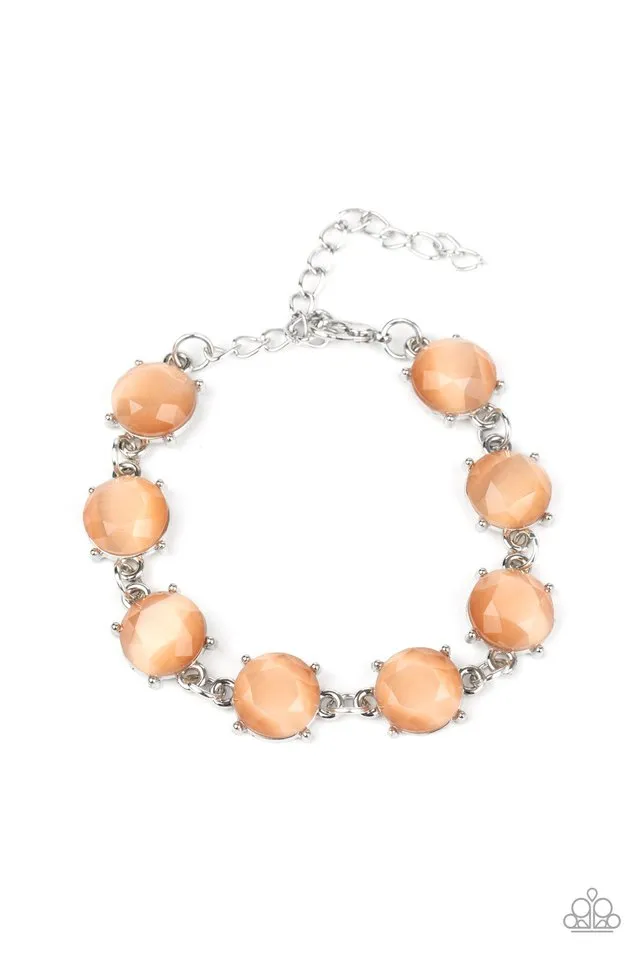 Paparazzi Bracelet ~ Ms. GLOW-It-All - Orange