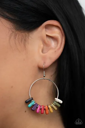 Paparazzi Earthy Ensemble - Multi  Earring P5SE-MTBL-139XX