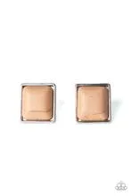 Paparazzi Eco Elegance - Brown Earrings