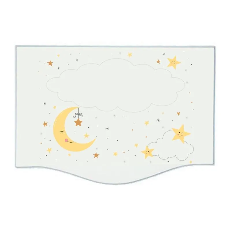 Personalized Celestial Moon Lift Top Jewelry Box