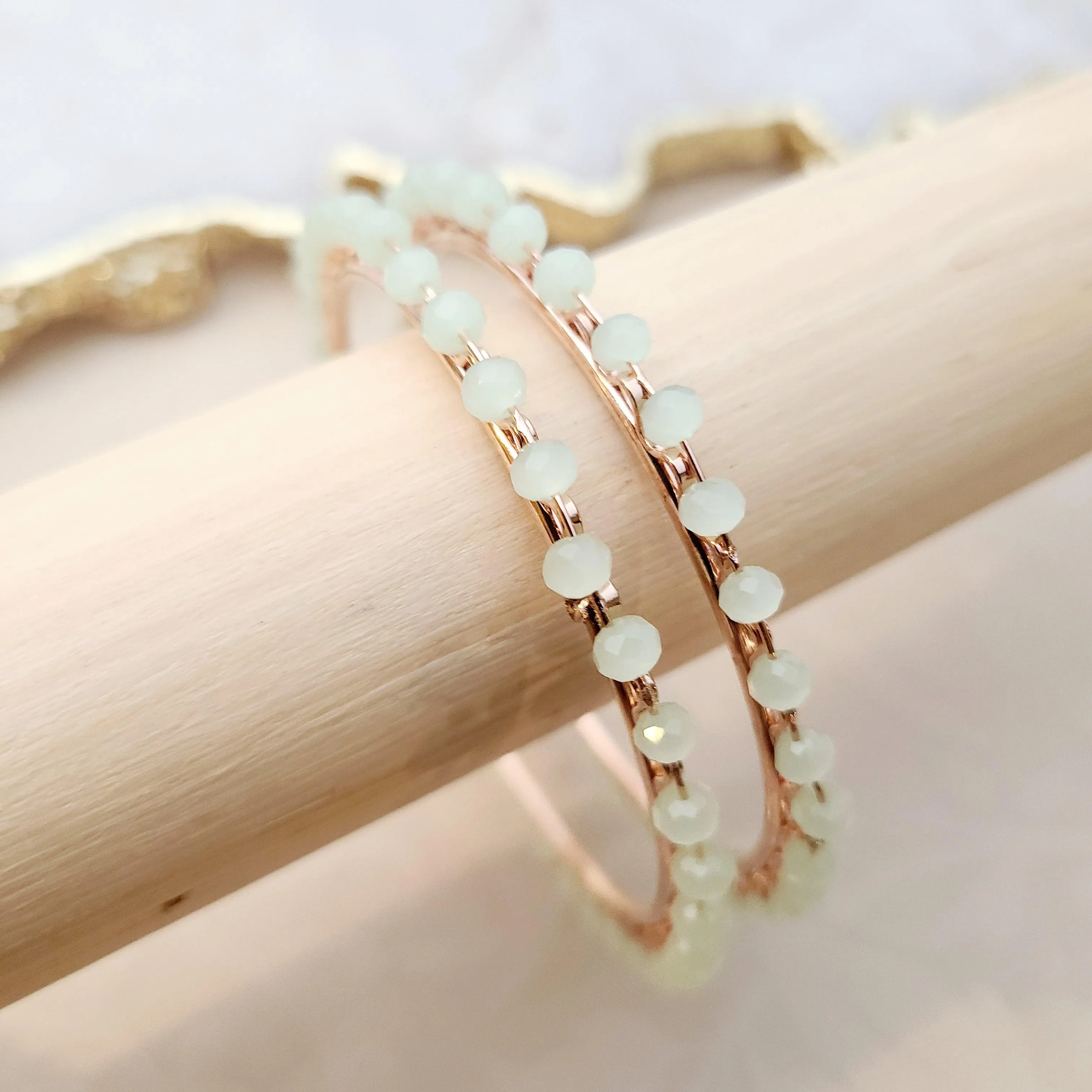Rayne - mint Bangles