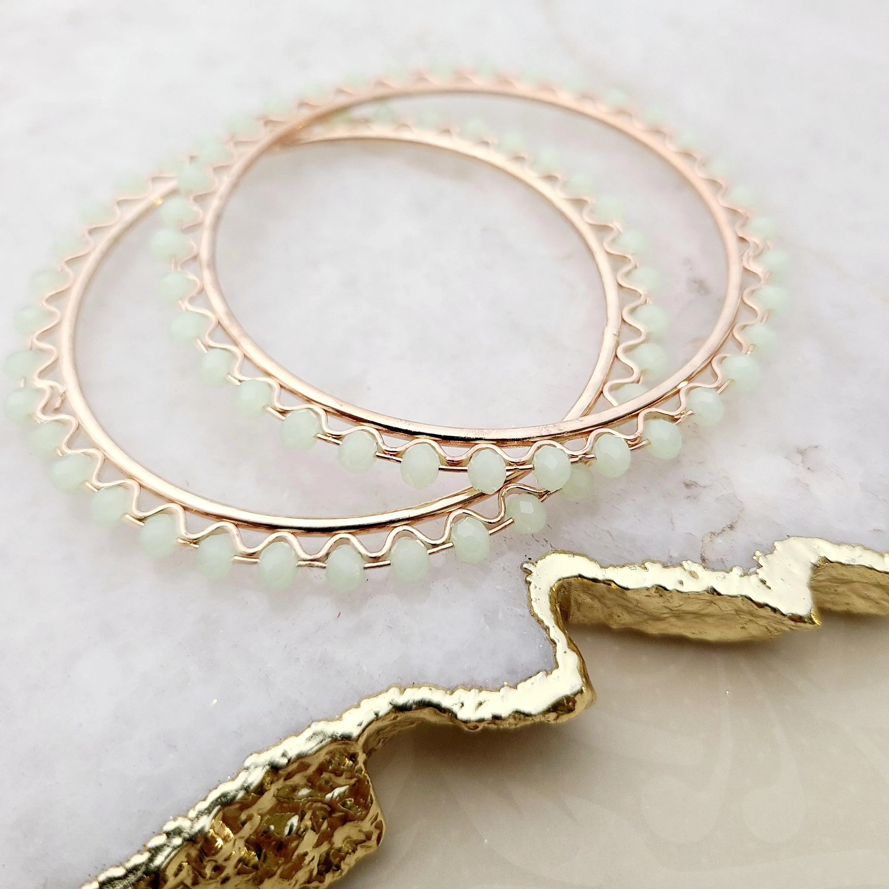 Rayne - mint Bangles