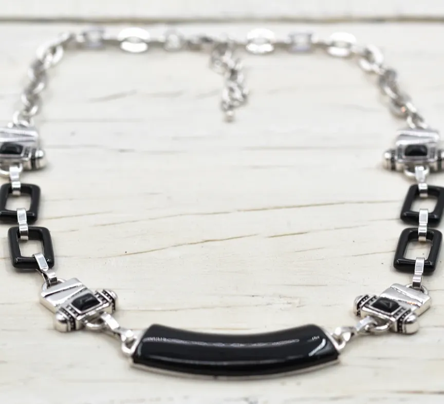 Resin Bar Necklace