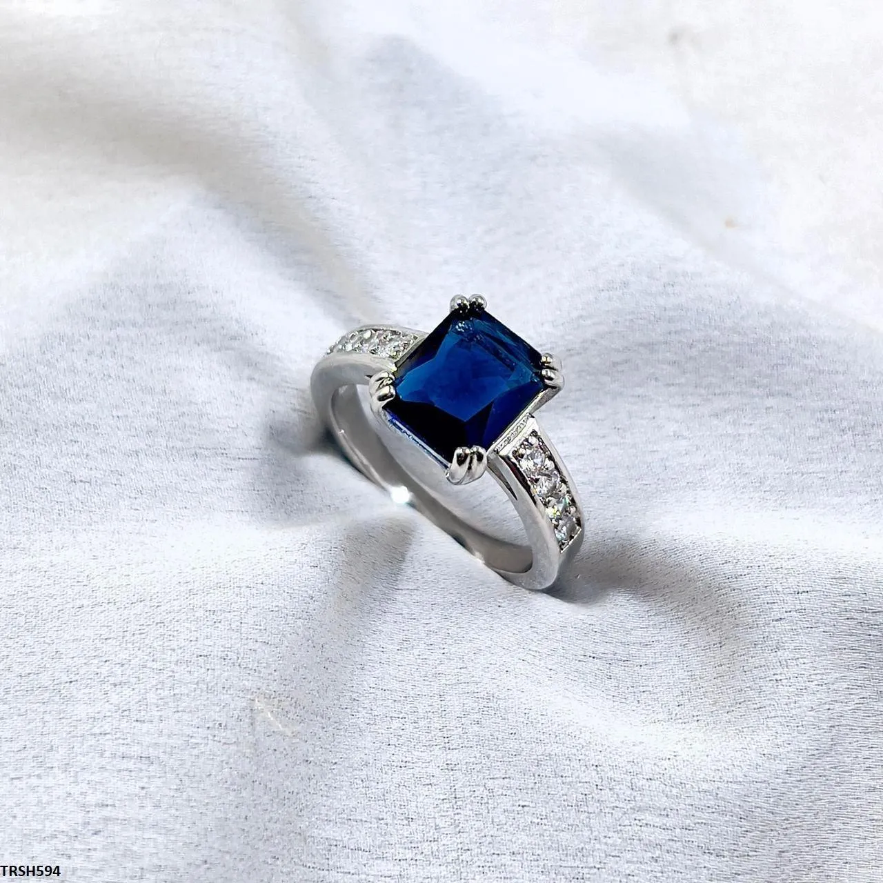 Sapphire Baguette Ring