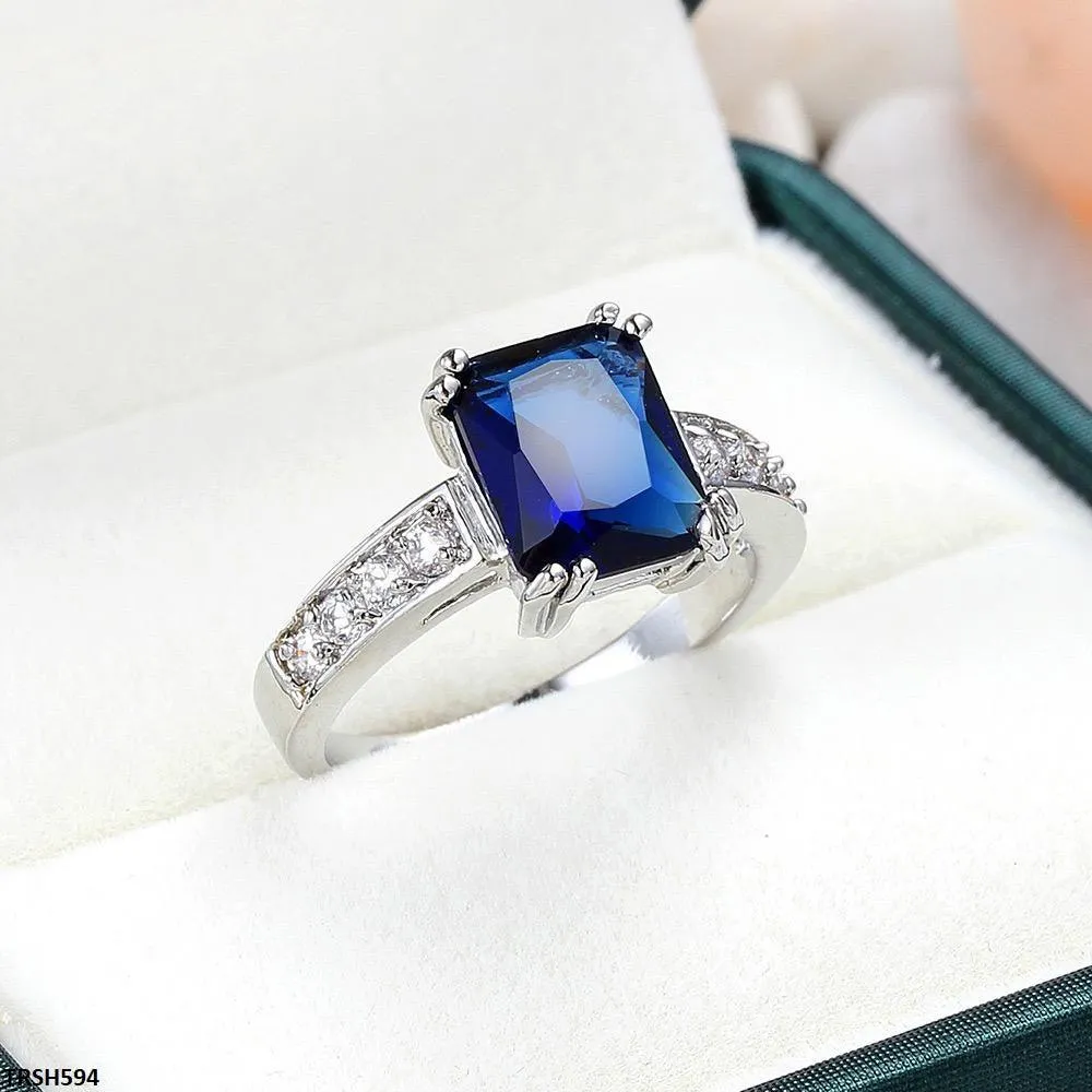 Sapphire Baguette Ring