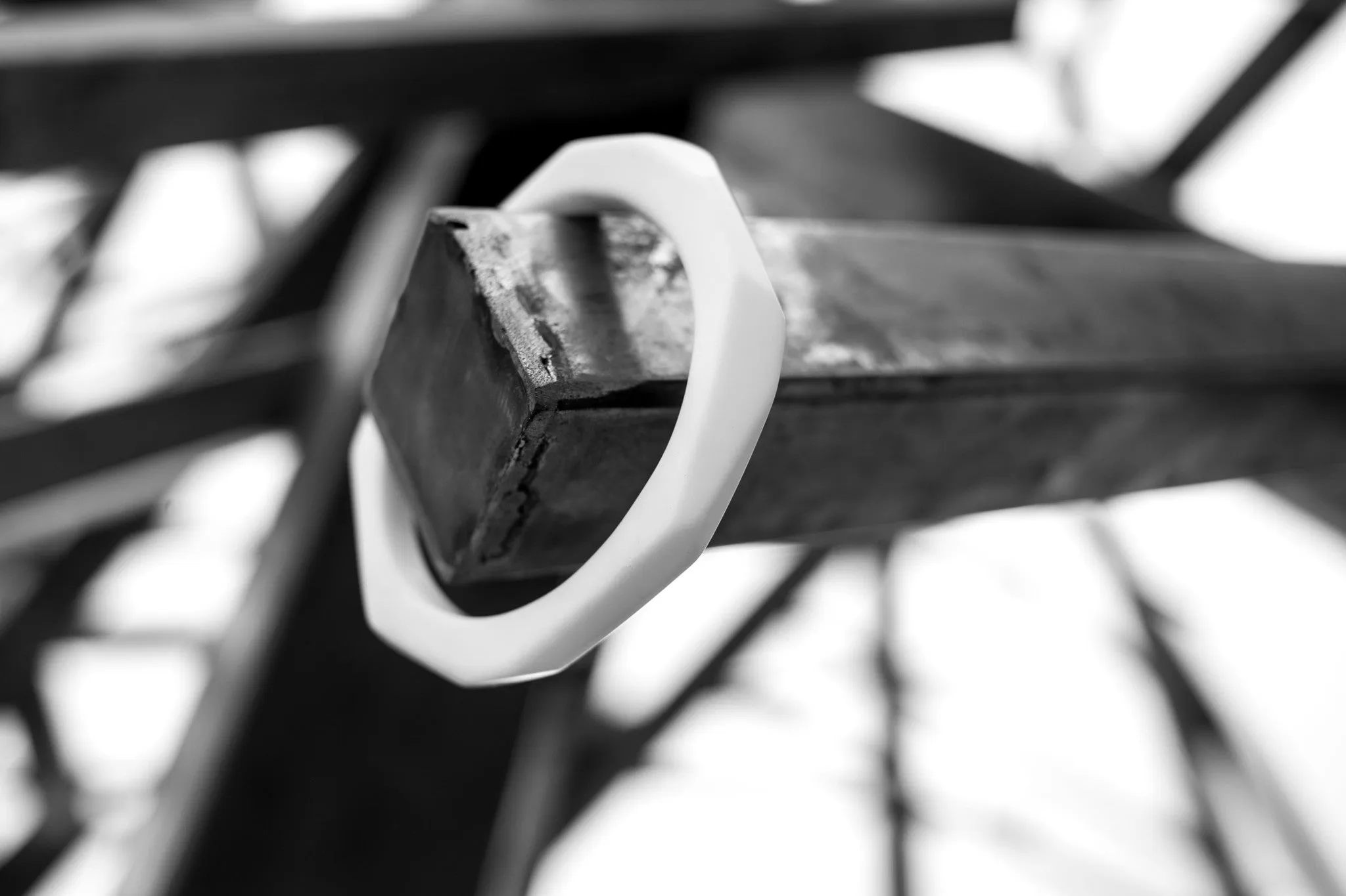 Shifting Planes Wishbone Bangle