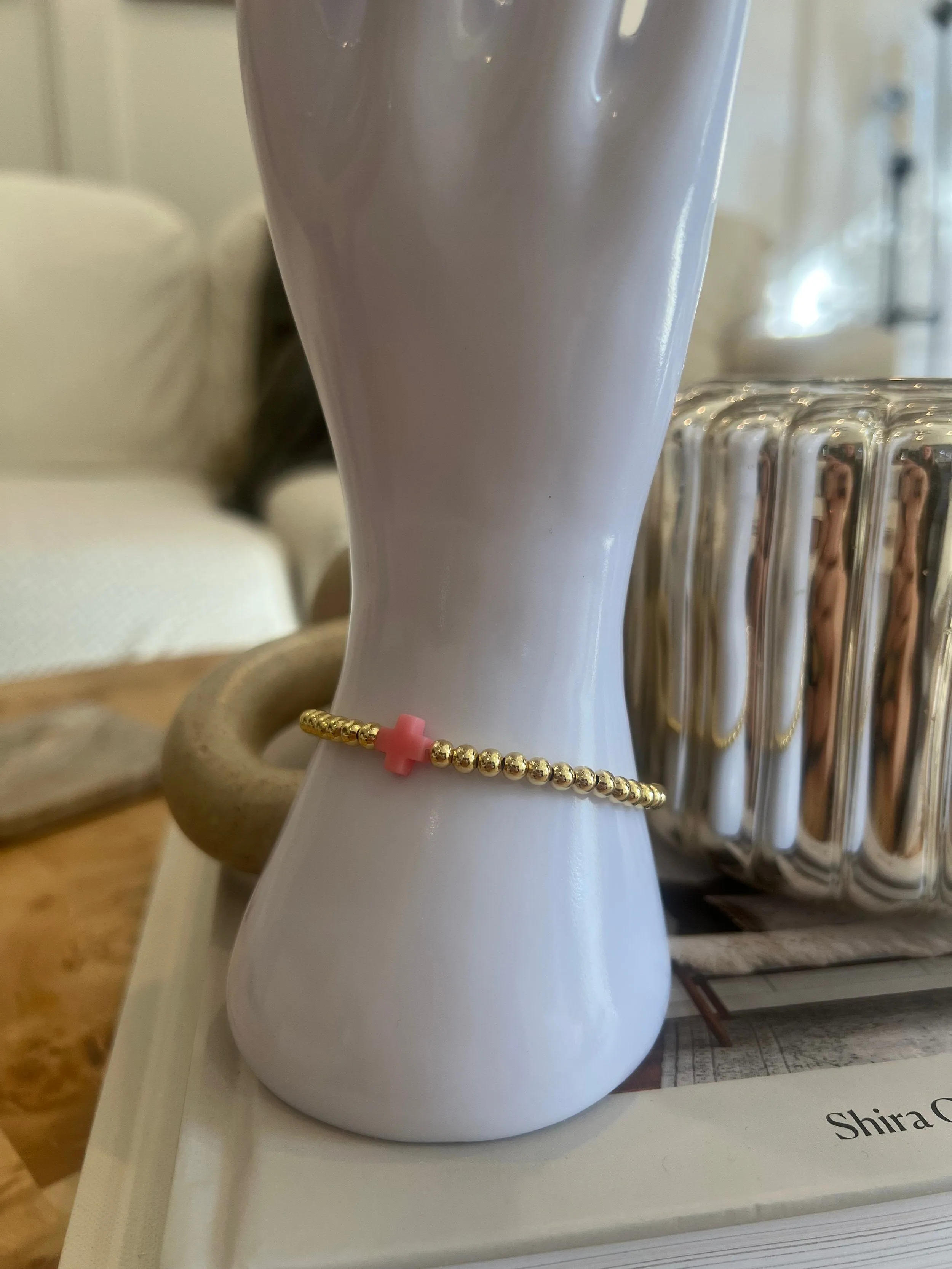 Signature Cross Classic Bead Bracelet
