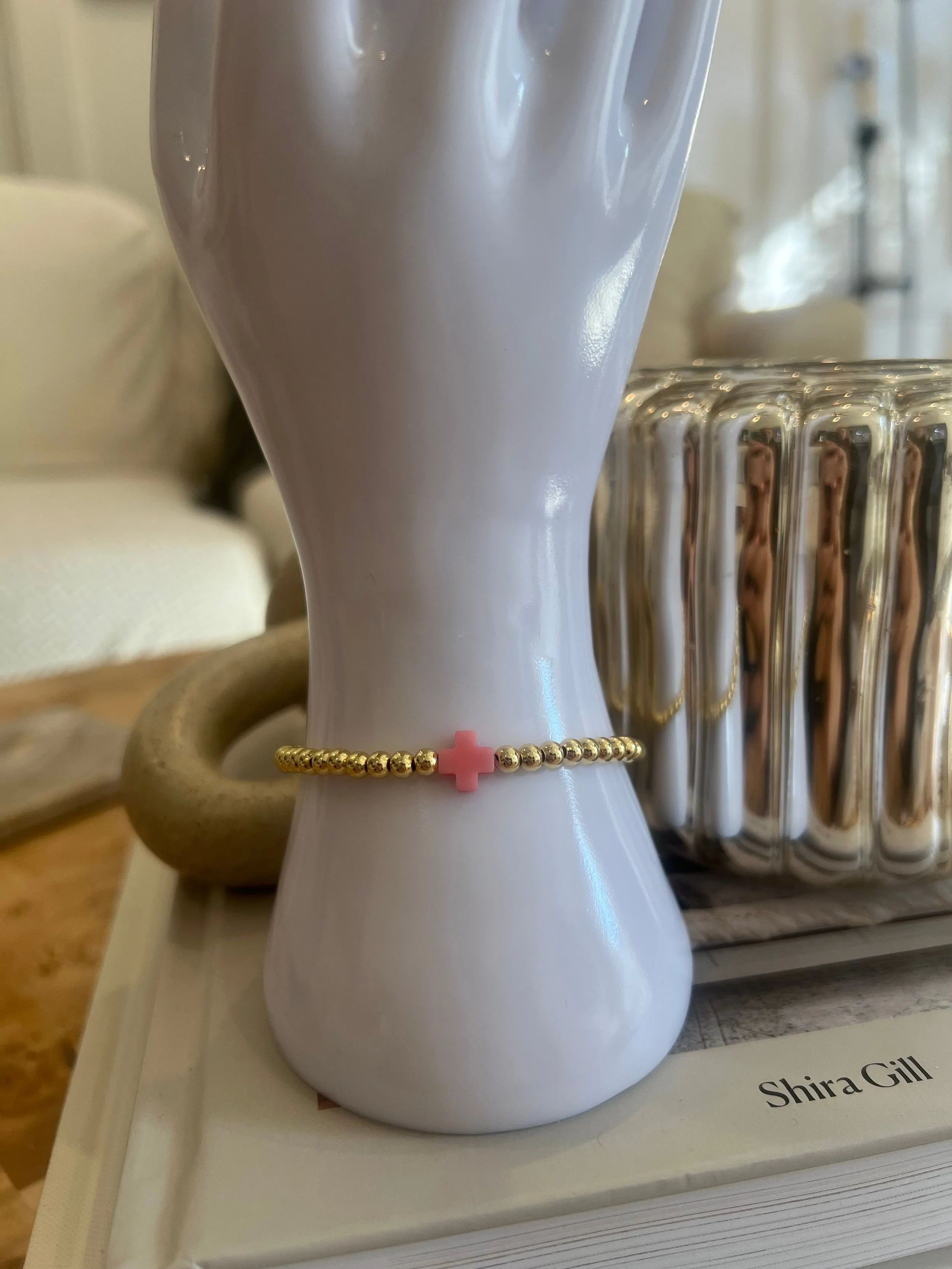 Signature Cross Classic Bead Bracelet