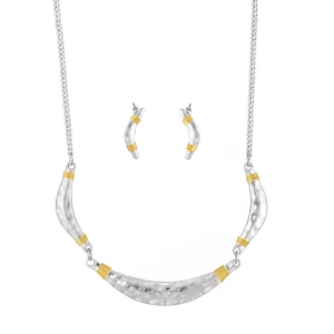 SILVER EARRINGS AND NECKLACES SIL #HNN E123461SIL