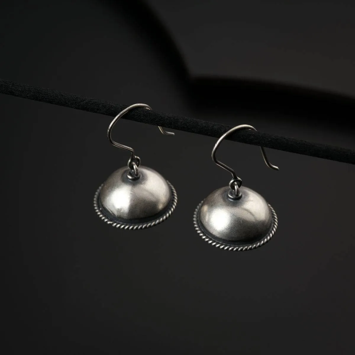 Silver Medium Vatee Jhumki