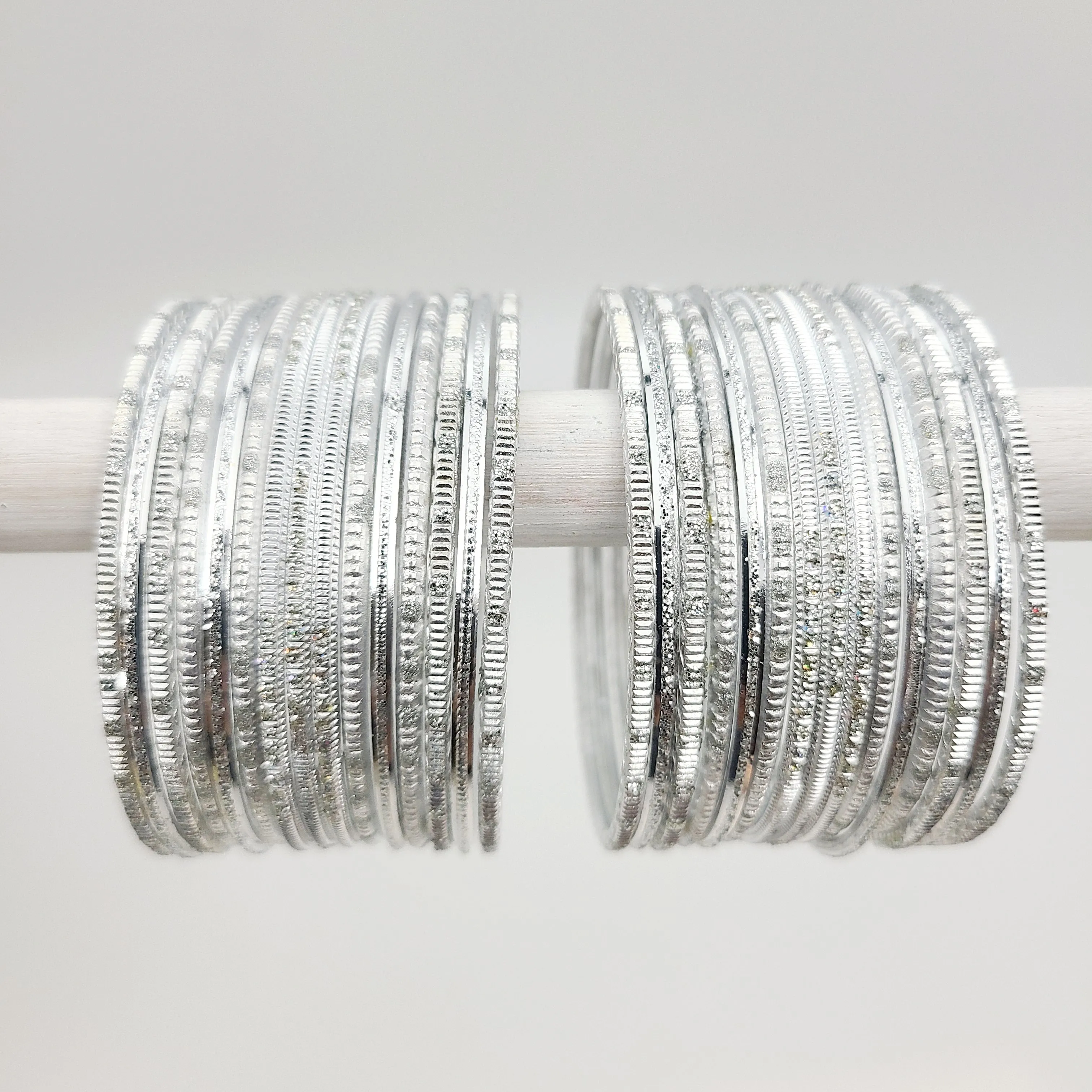 Silver Sky Bangle Set