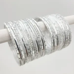 Silver Sky Bangle Set