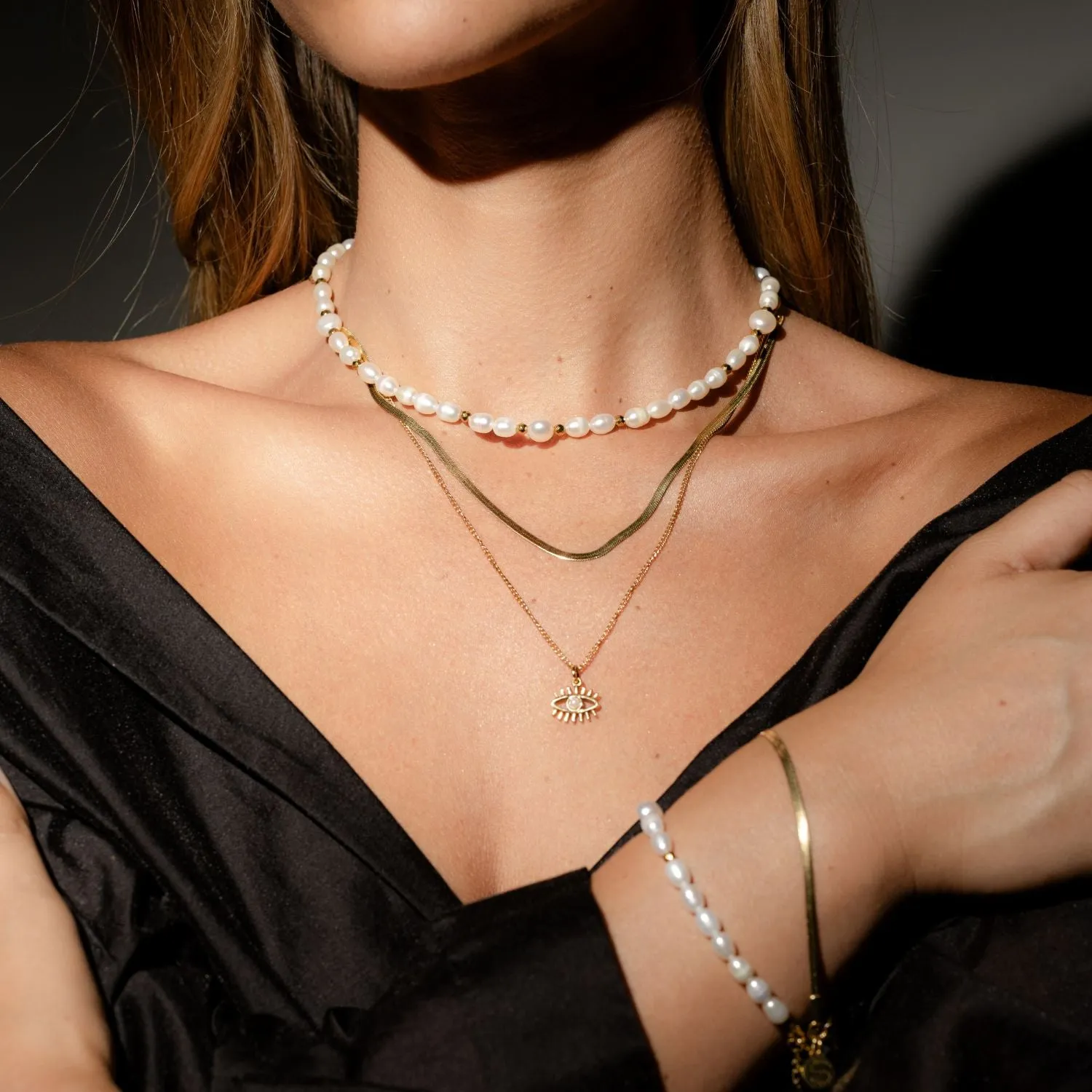 Solara / Necklace / Silver