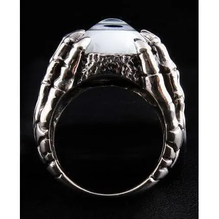 Sterling Silver Eyeball Ring