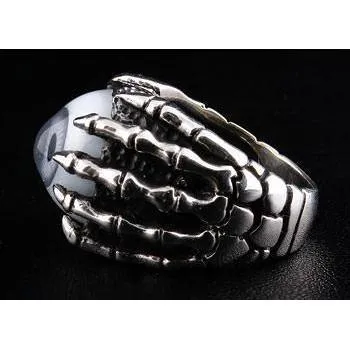 Sterling Silver Eyeball Ring
