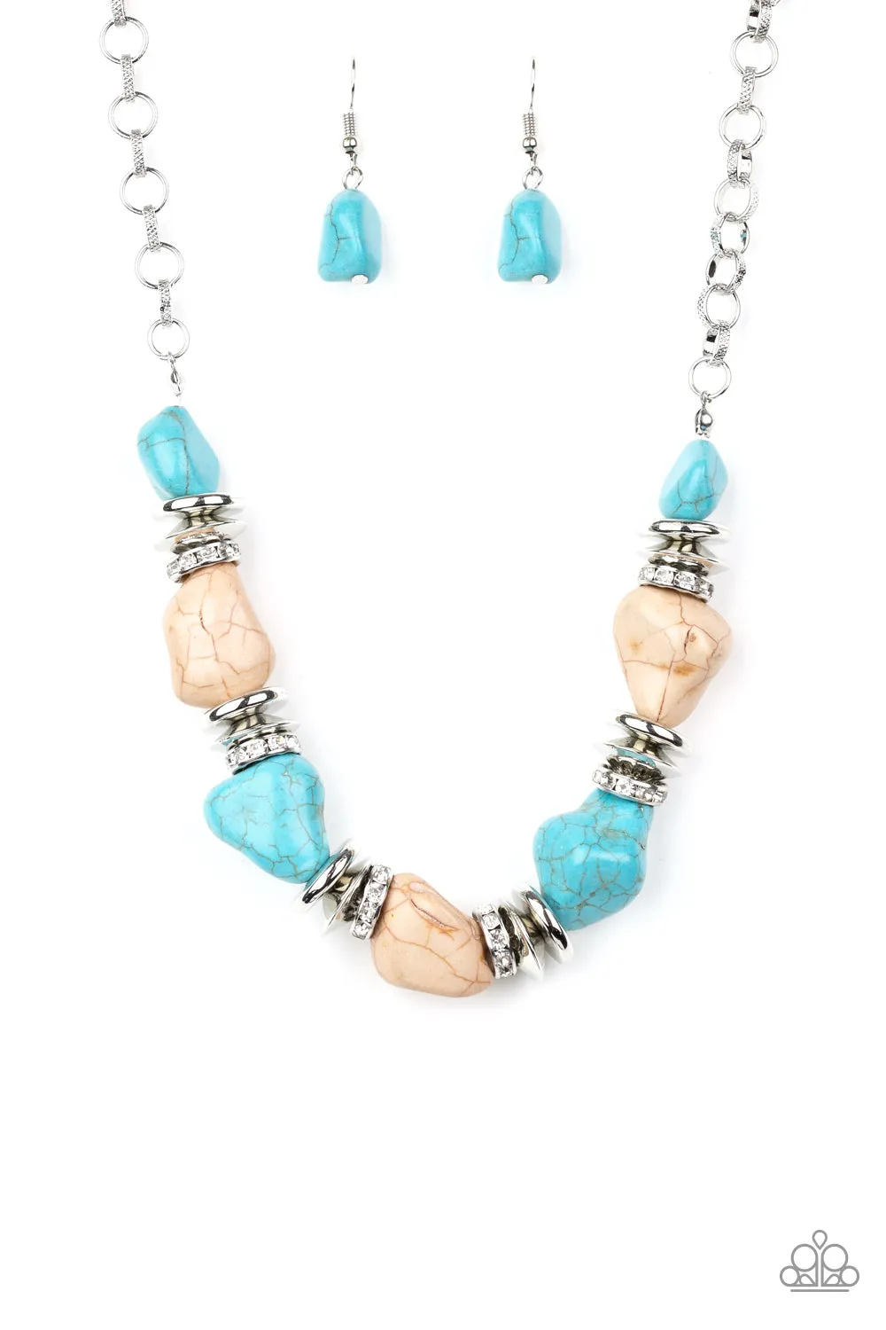 Stunningly Stone Age - Multi - Necklace