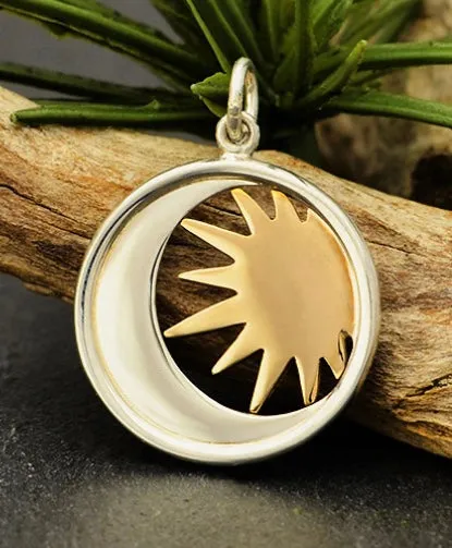 Sun and Moon Necklace