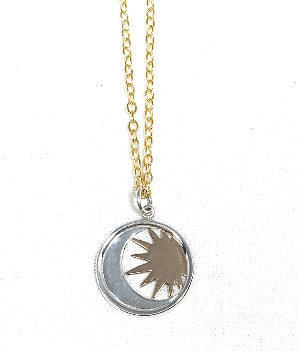 Sun and Moon Necklace