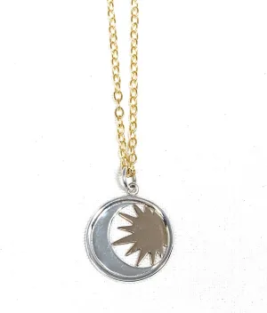 Sun and Moon Necklace