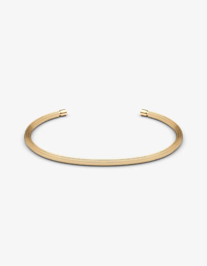 The Line Cuff, Polished