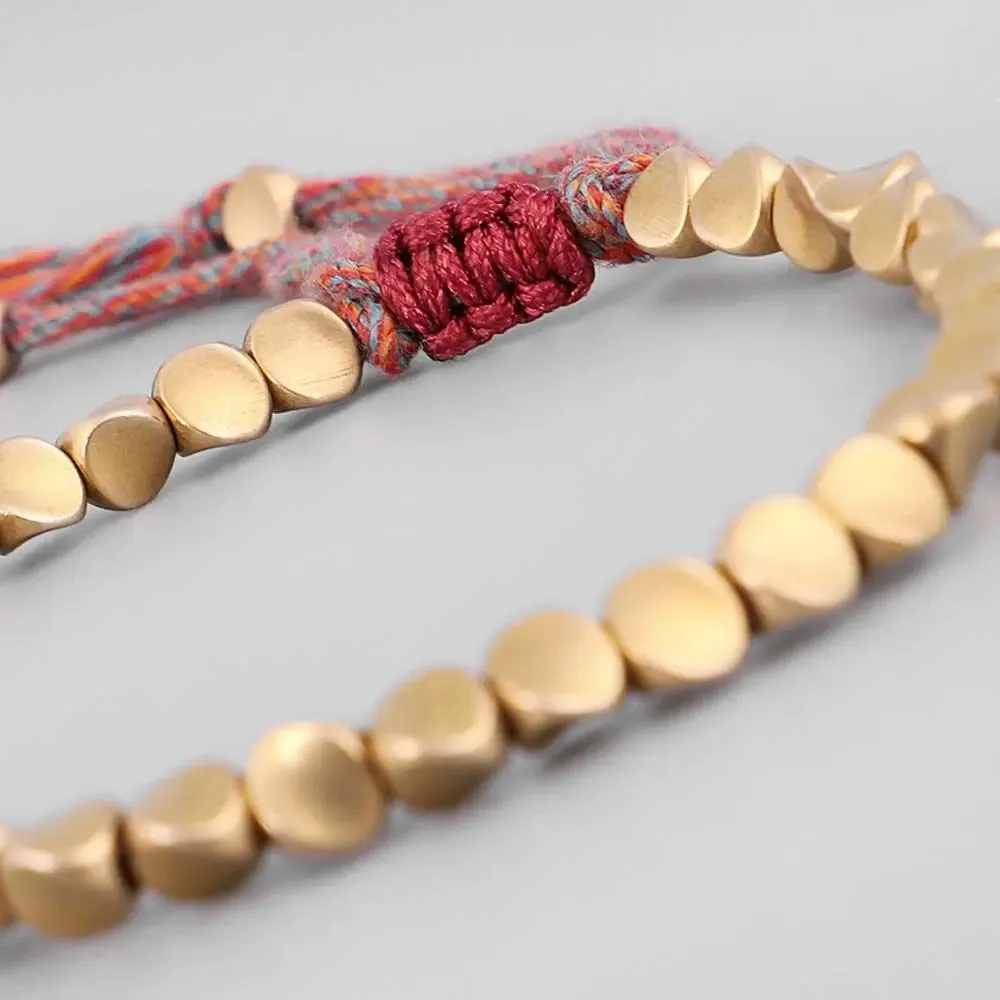 Tibetan copper Zen bracelet