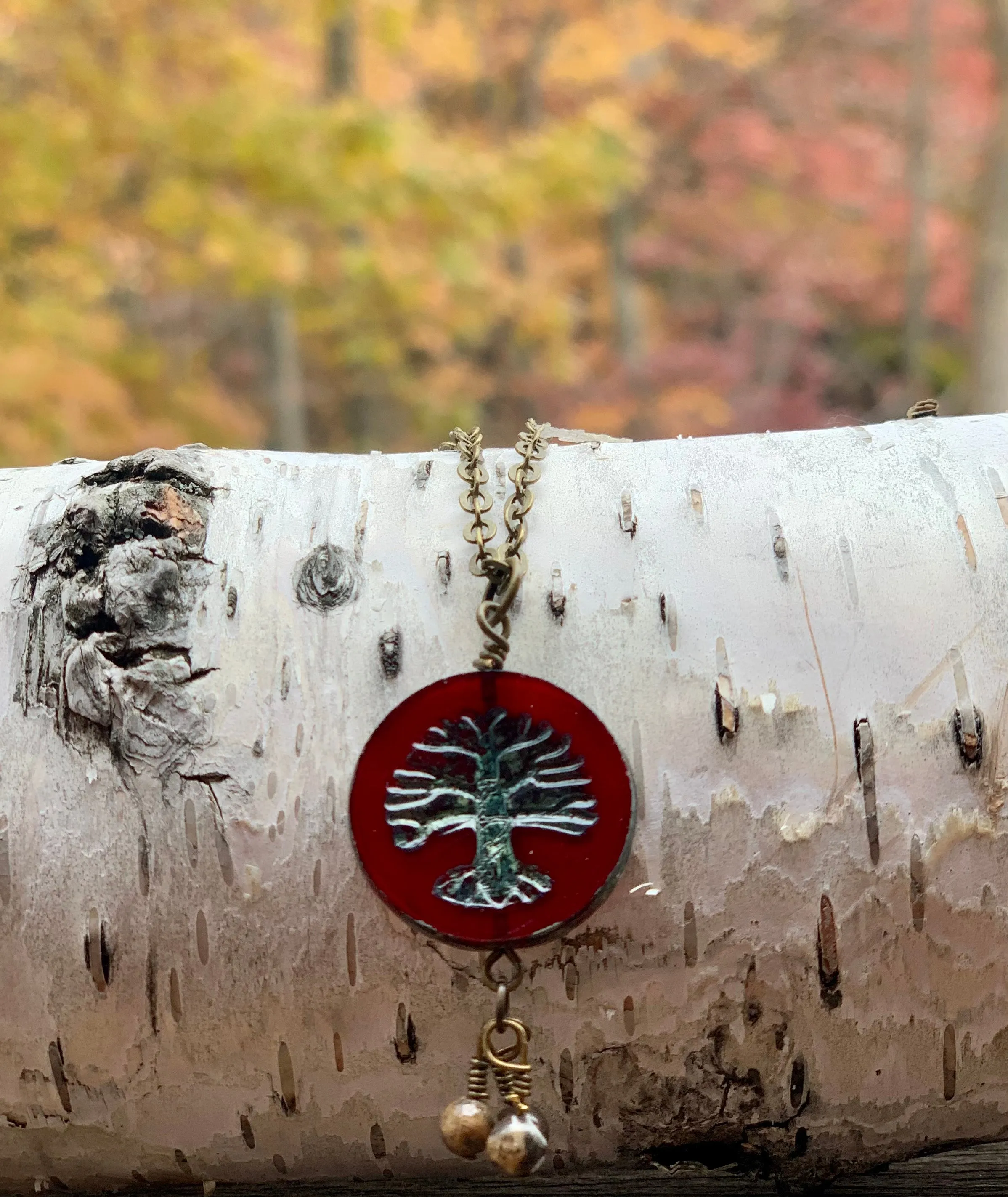 Tree of Life Jasper Necklace