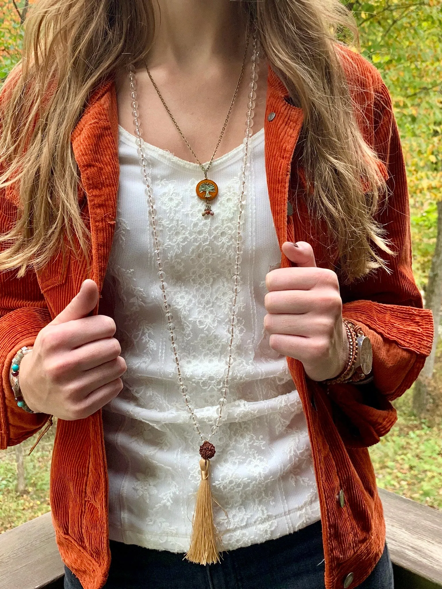 Tree of Life Jasper Necklace