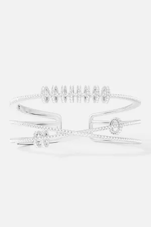 Triple Cuff with Sliding Rings