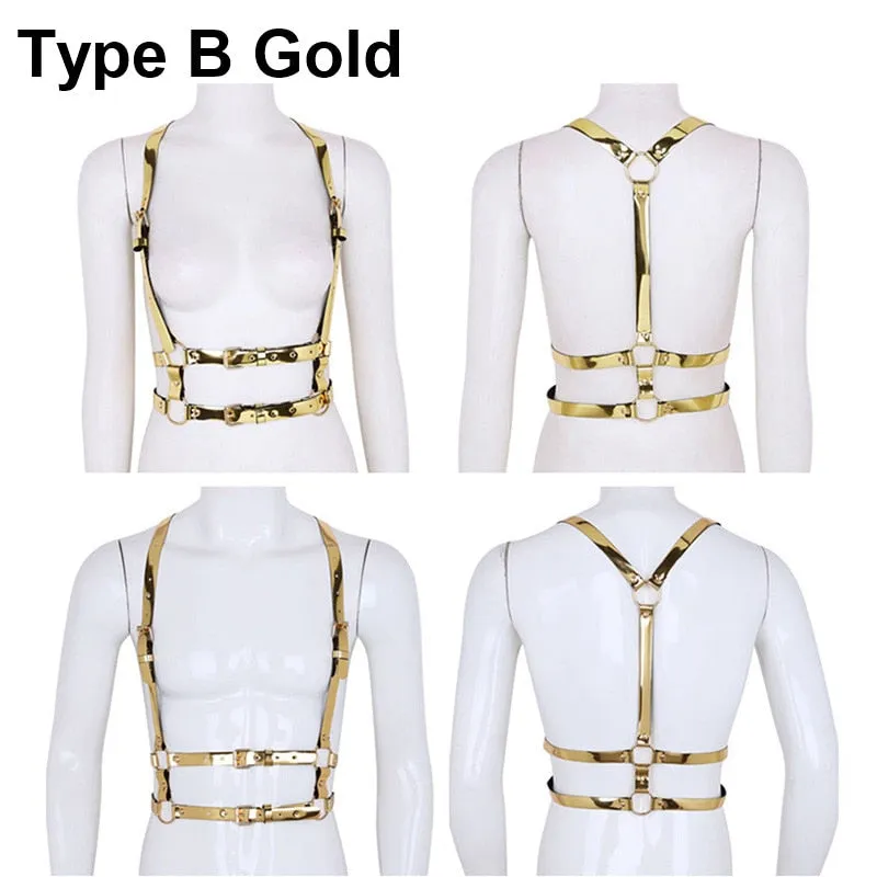Unisex Punk Rave Festival Harness