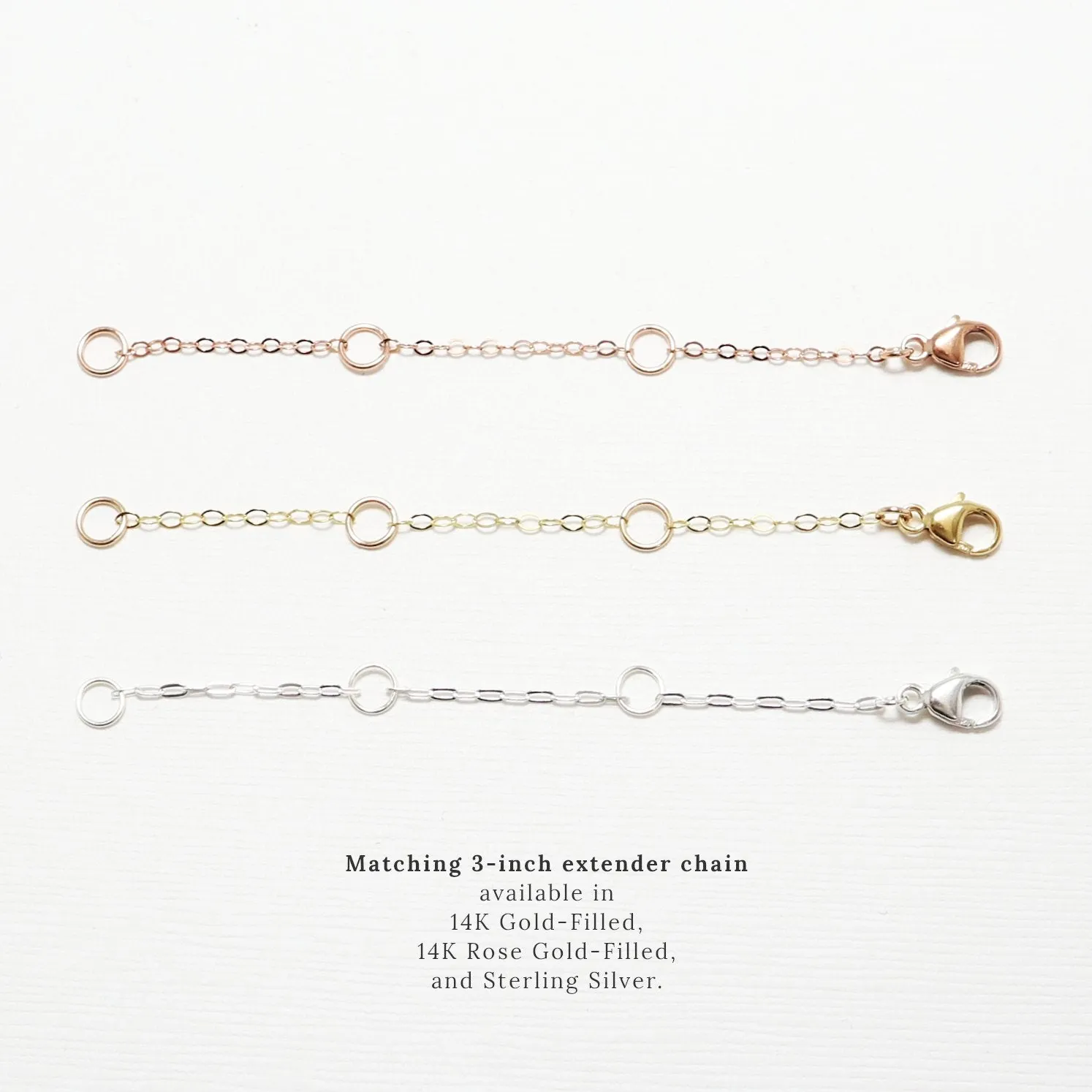 Unity Line Hammered Circle Necklace